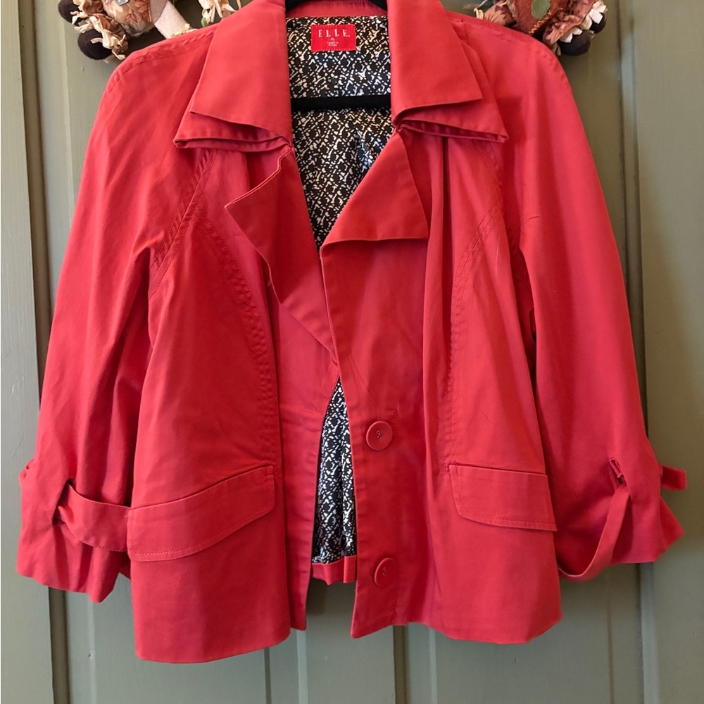 Elle Women's Bold Red Blazer